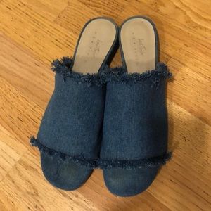 Denim slides!